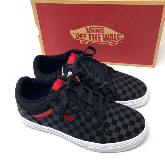 VANS Seldan Checkboard Black Women”s Canvas Sneakers VN0A4U25276 - Picture 7 of 10